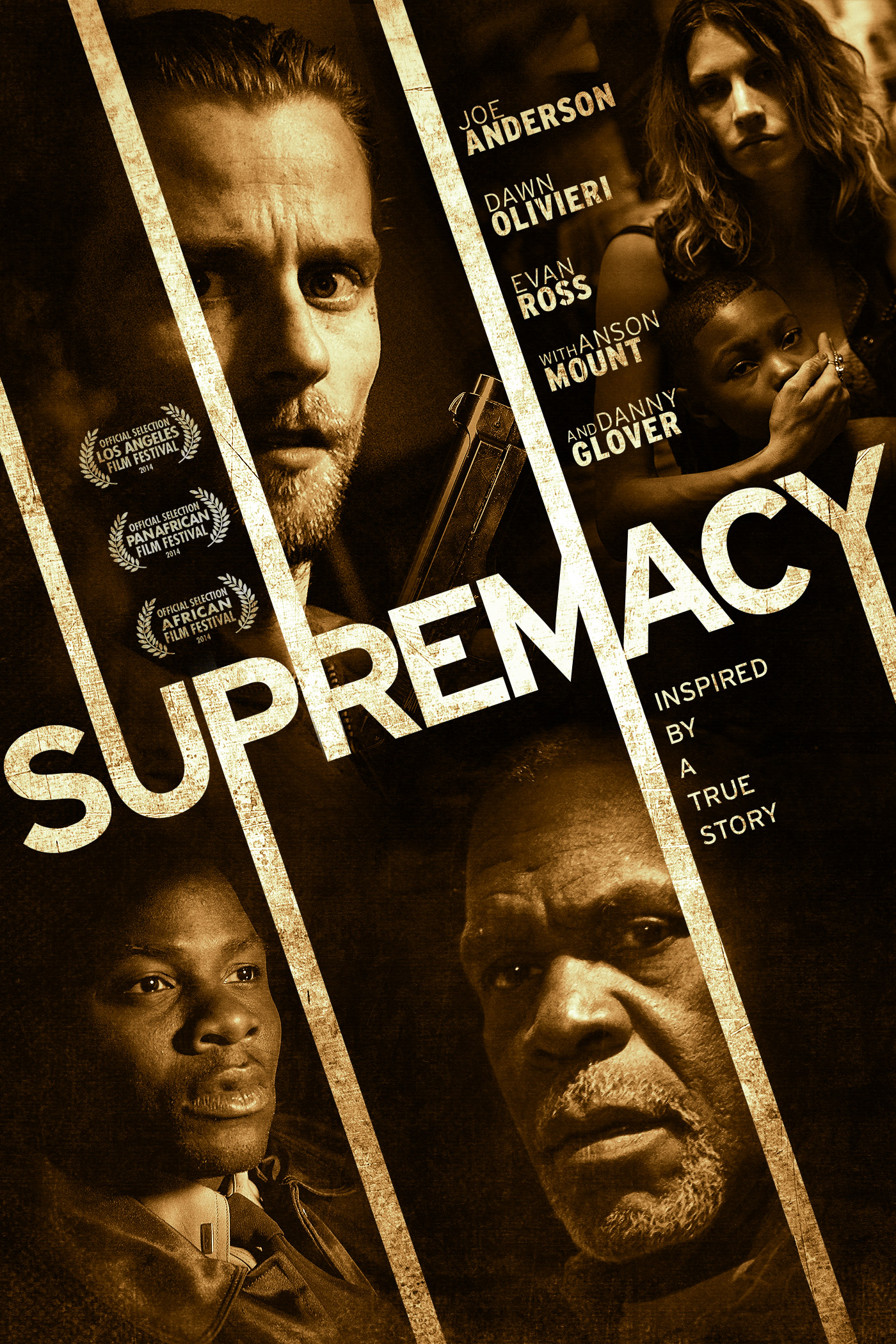 Danny Glover, Derek Luke, Dawn Olivieri and Joe Anderson in Supremacy (2014)