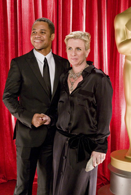 Cuba Gooding Jr. arrives to present at the 81st Annual Academy Awards®, with wife Sara Kapfer at the Kodak Theatre in Hollywood, CA Sunday, February 22, 2009 airing live on the ABC Television Network.