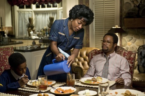 Still of Cuba Gooding Jr. and Aunjanue Ellis in Gifted Hands: The Ben Carson Story (2009)
