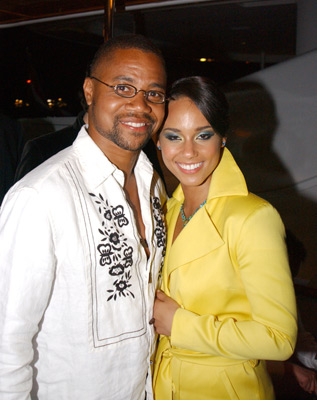 Cuba Gooding Jr. and Alicia Keys