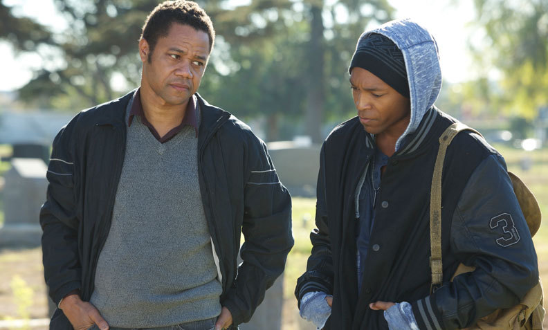 Still of Cuba Gooding Jr. and Malcolm M. Mays in Life of a King (2013)