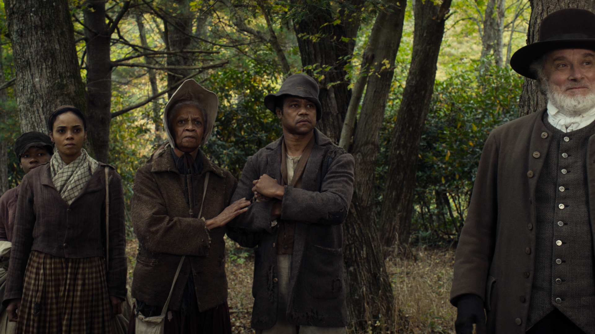Still of Cuba Gooding Jr., Phyllis Bash, Michael Goodwin, Sharon Leal and Aaron Bantum in Freedom (2014)