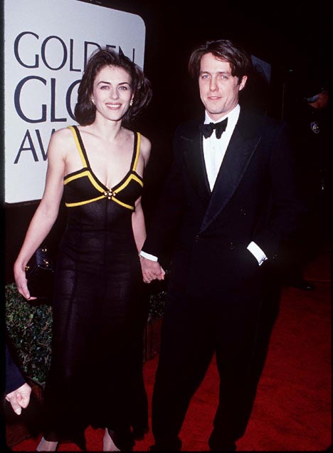 Elizabeth Hurley and Hugh Grant