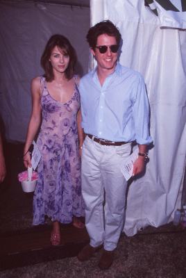 Elizabeth Hurley and Hugh Grant