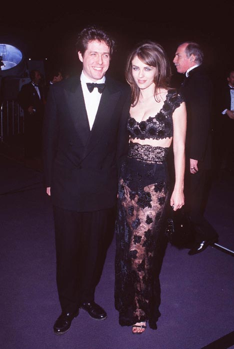 Elizabeth Hurley and Hugh Grant