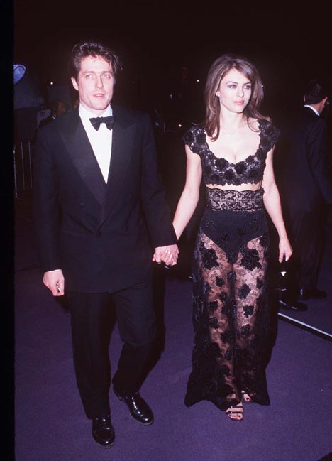 Elizabeth Hurley and Hugh Grant