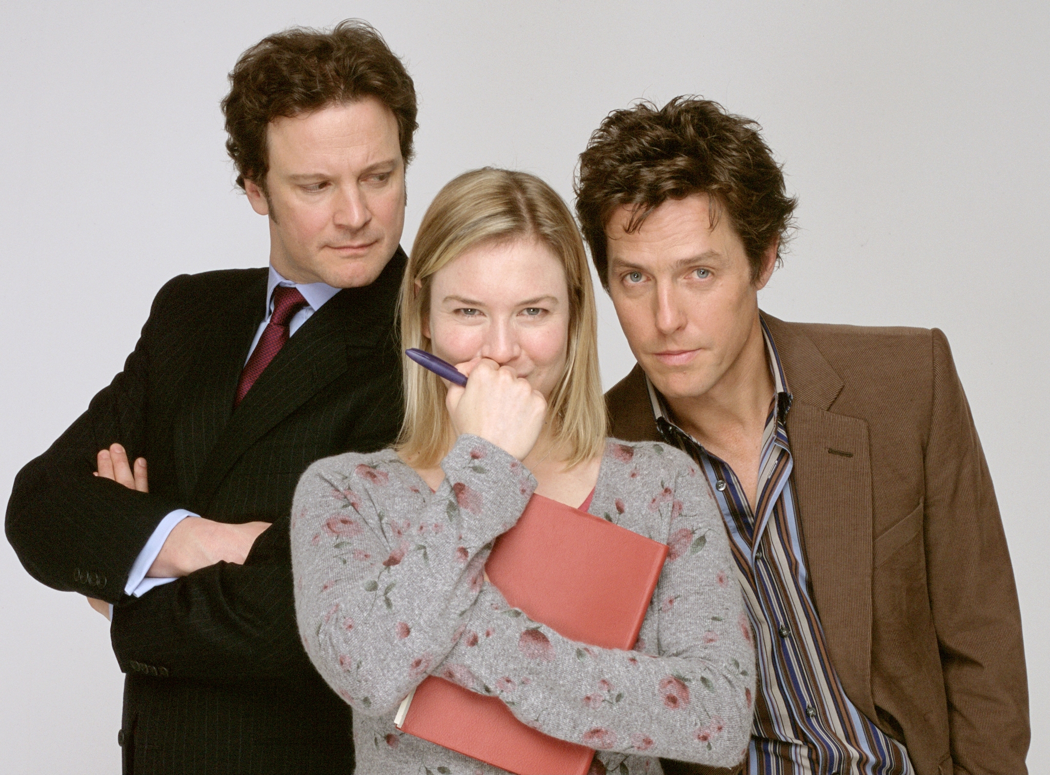 Colin Firth, Renée Zellweger and Hugh Grant in Bridget Jones: The Edge of Reason (2004)