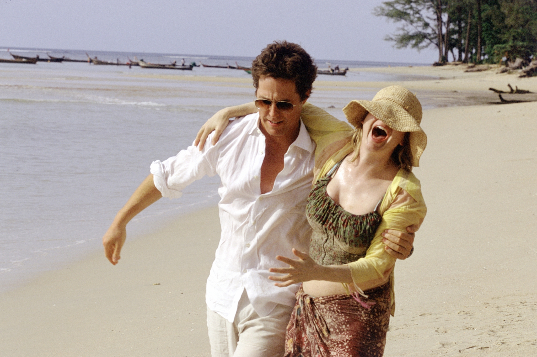 Still of Renée Zellweger and Hugh Grant in Bridget Jones: The Edge of Reason (2004)