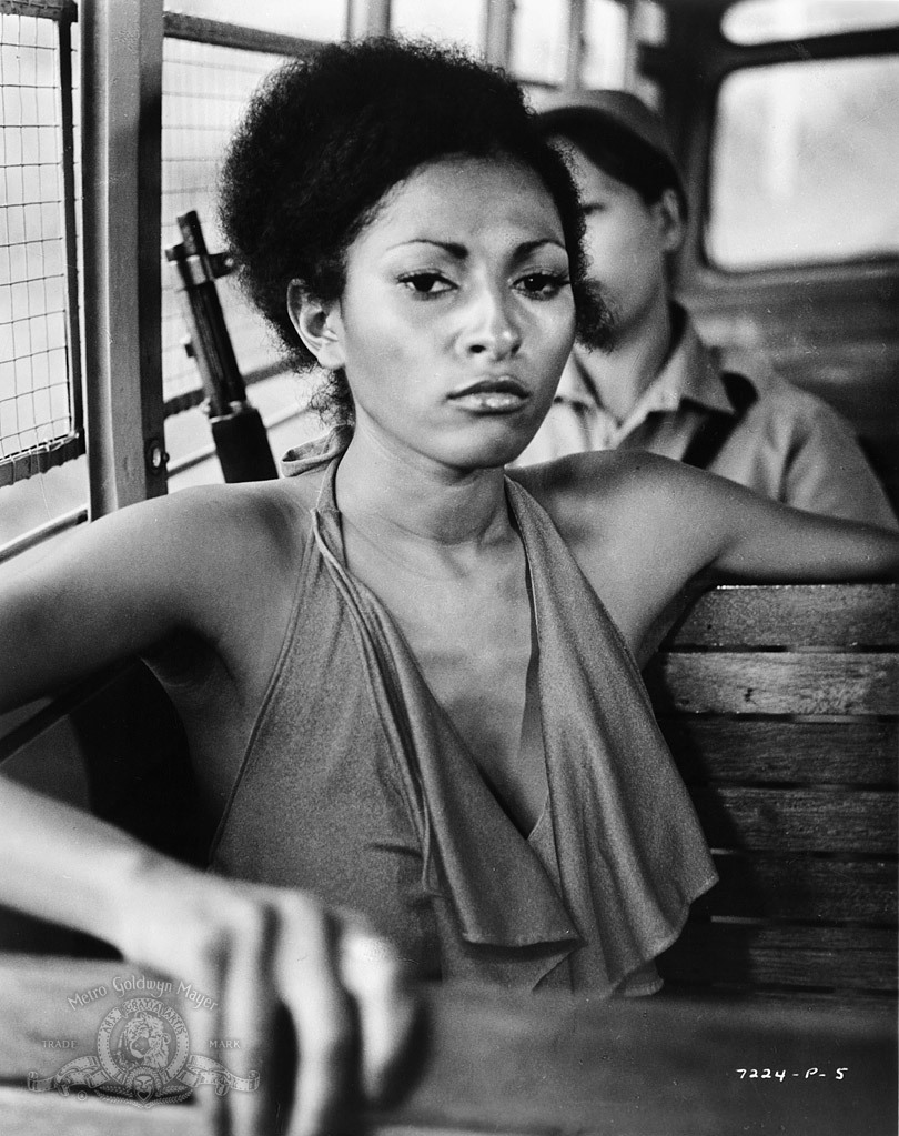 Still of Pam Grier in Black Mama White Mama (1973)