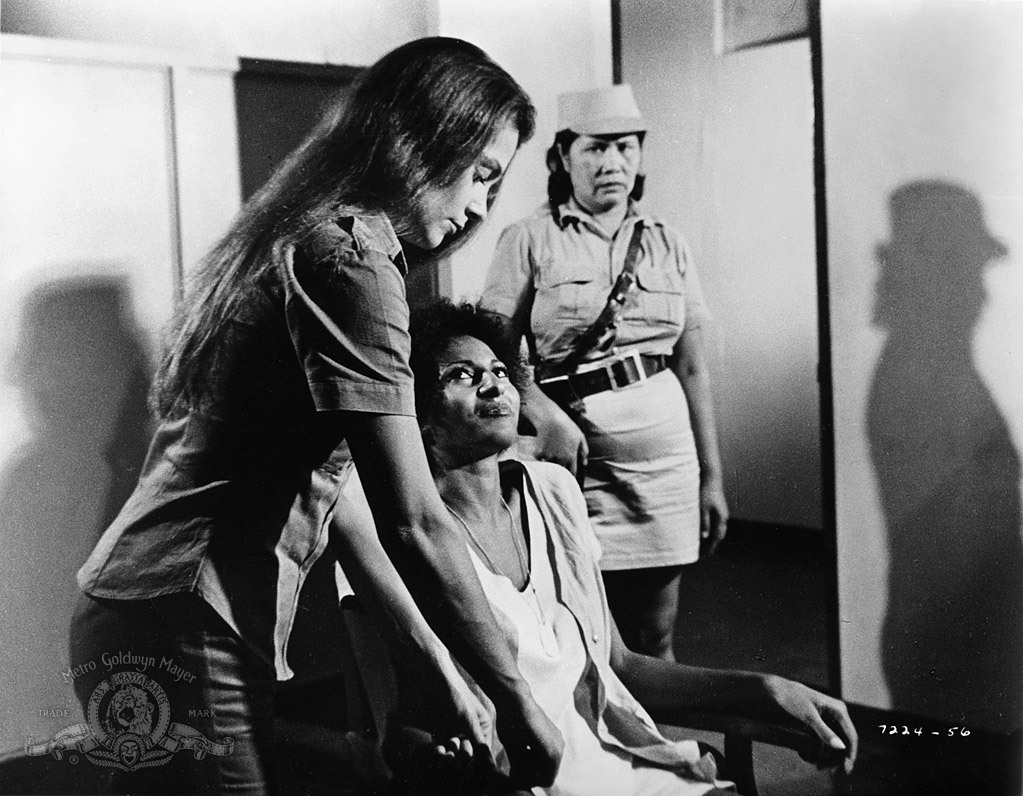 Still of Pam Grier in Black Mama White Mama (1973)