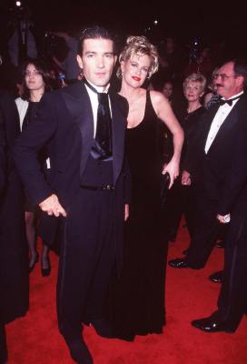 Antonio Banderas and Melanie Griffith at event of Evita (1996)