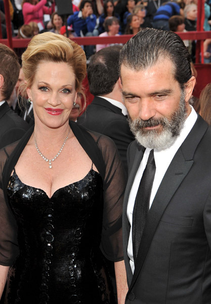Antonio Banderas and Melanie Griffith at event of The 82nd Annual Academy Awards (2010)