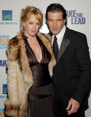 Antonio Banderas and Melanie Griffith at event of Take the Lead (2006)
