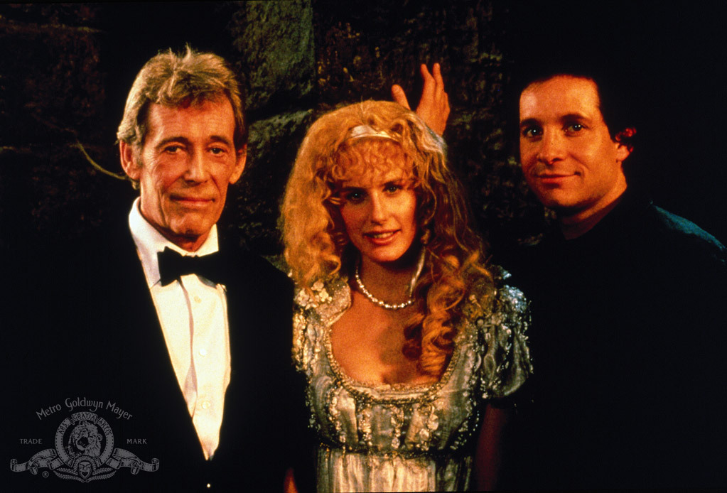Still of Steve Guttenberg, Daryl Hannah and Peter O'Toole in High Spirits (1988)