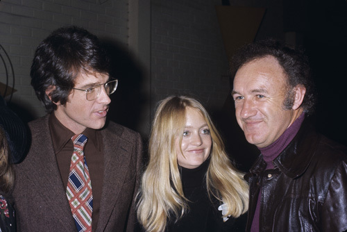 Warren Beatty, Goldie Hawn and Gene Hackman circa 1975