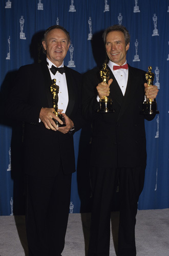 Clint Eastwood and Gene Hackman at 