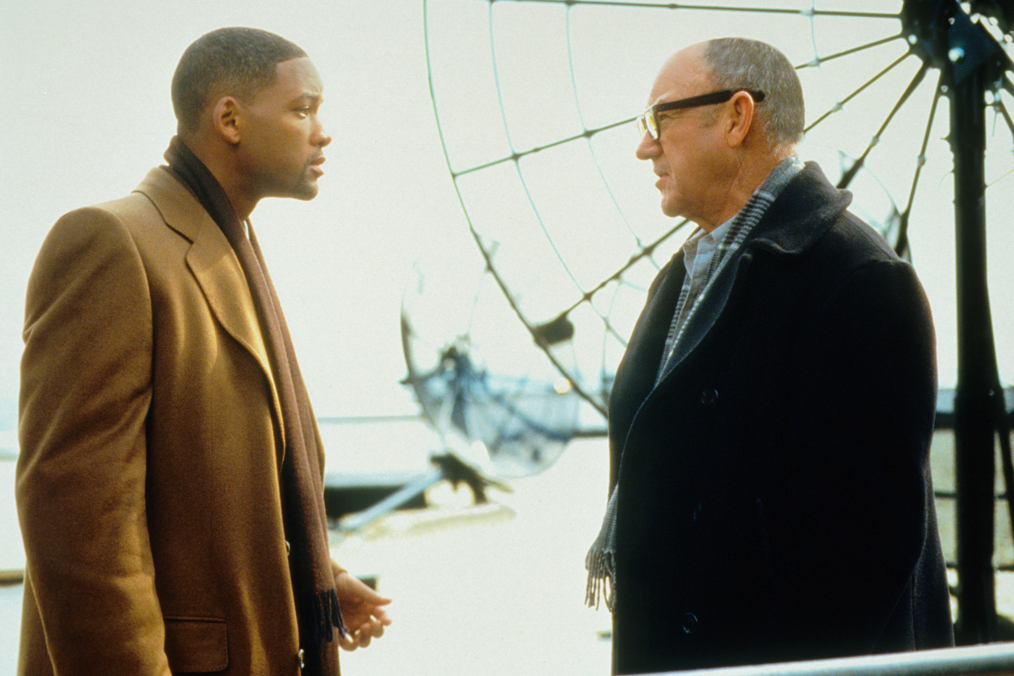 Still of Will Smith and Gene Hackman in Valstybes priesas (1998)