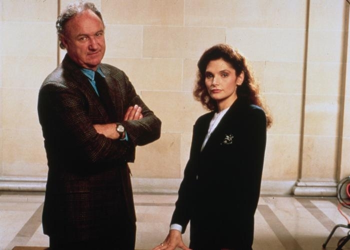 Still of Gene Hackman and Mary Elizabeth Mastrantonio in Class Action (1991)
