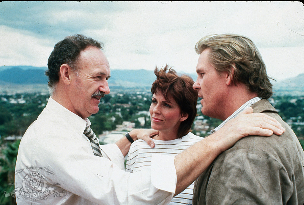 Still of Gene Hackman, Nick Nolte and Joanna Cassidy in Under Fire (1983)