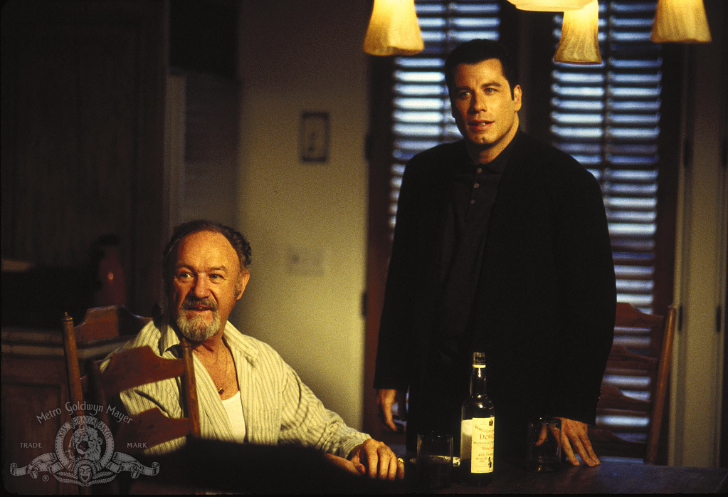 Still of John Travolta and Gene Hackman in Get Shorty (1995)