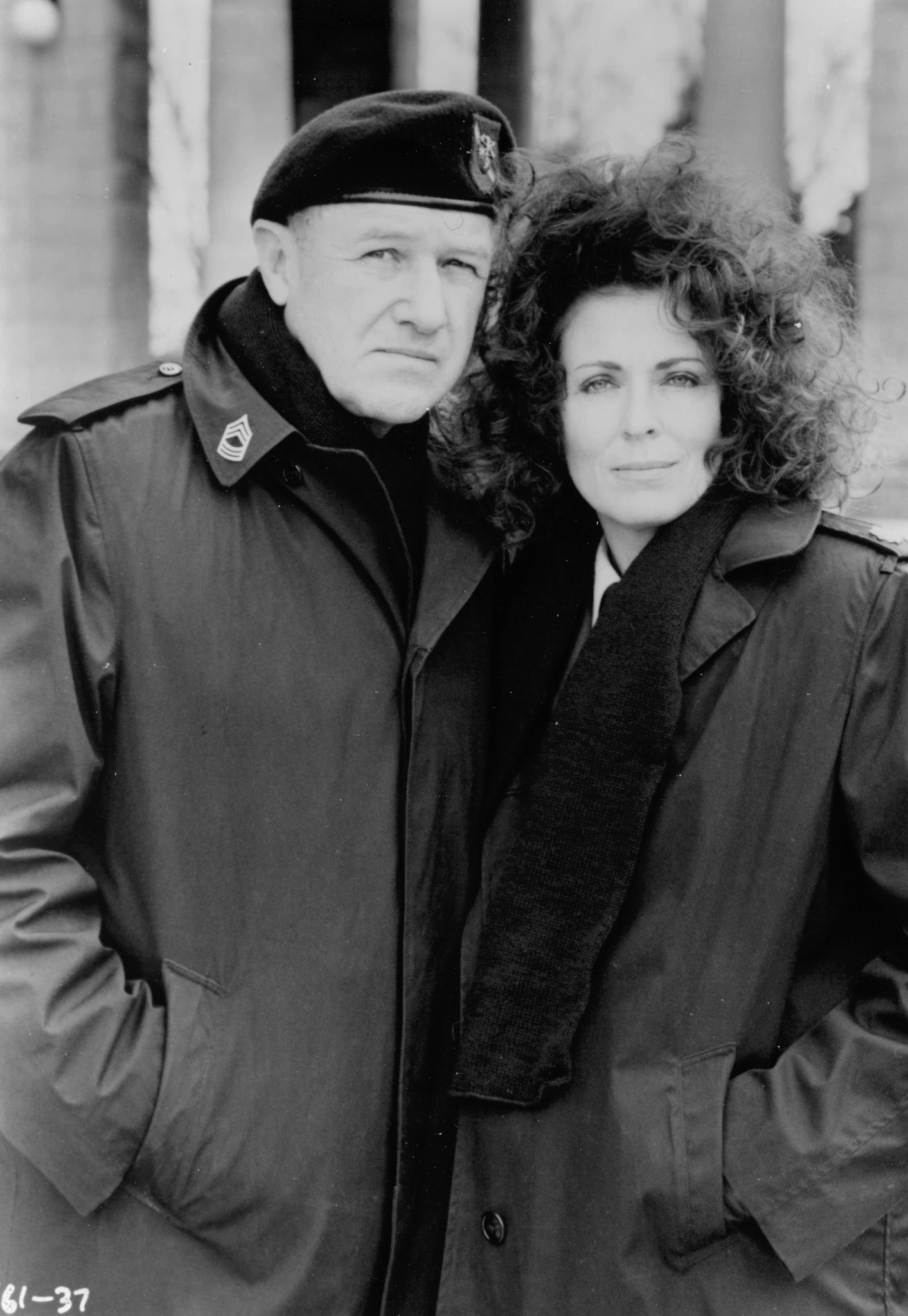 Still of Gene Hackman and Joanna Cassidy in The Package (1989)