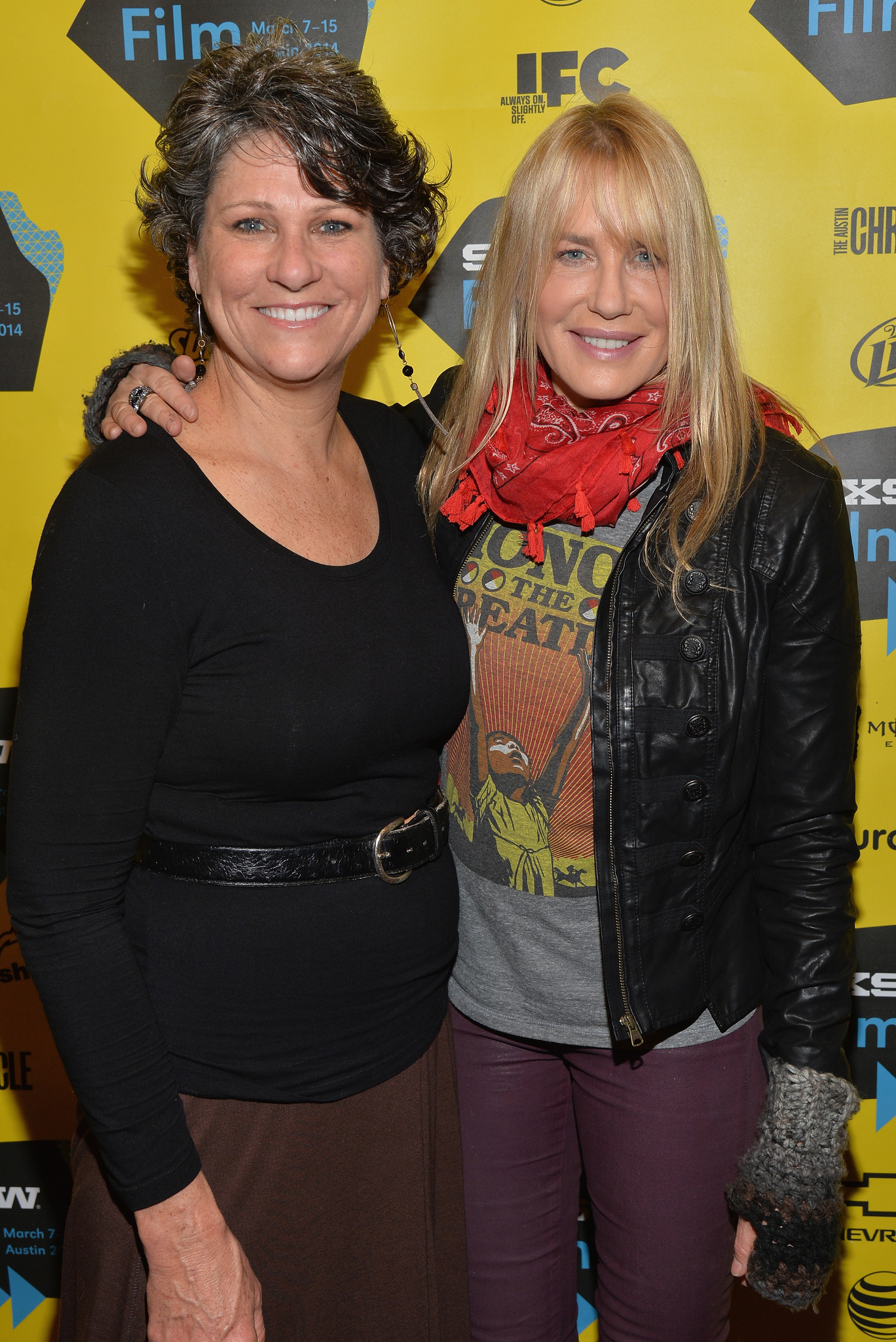 Daryl Hannah and Susan Scott at event of Above All Else (2014)