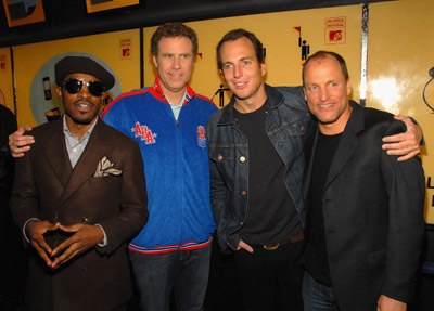 Woody Harrelson, Will Ferrell, Will Arnett and André Benjamin