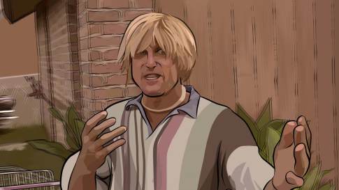 Still of Woody Harrelson in A Scanner Darkly (2006)