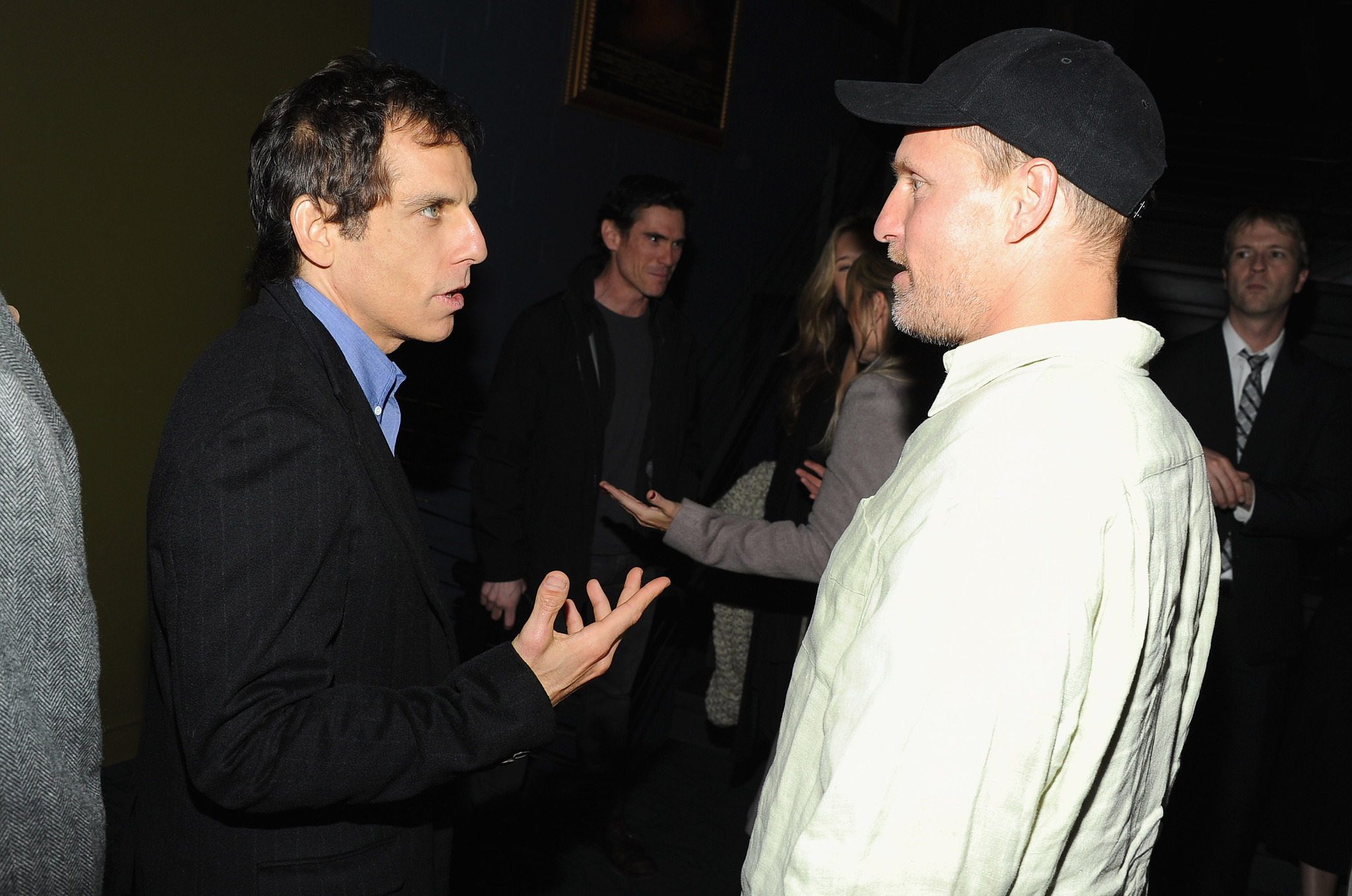 Woody Harrelson and Ben Stiller at event of Rampart (2011)