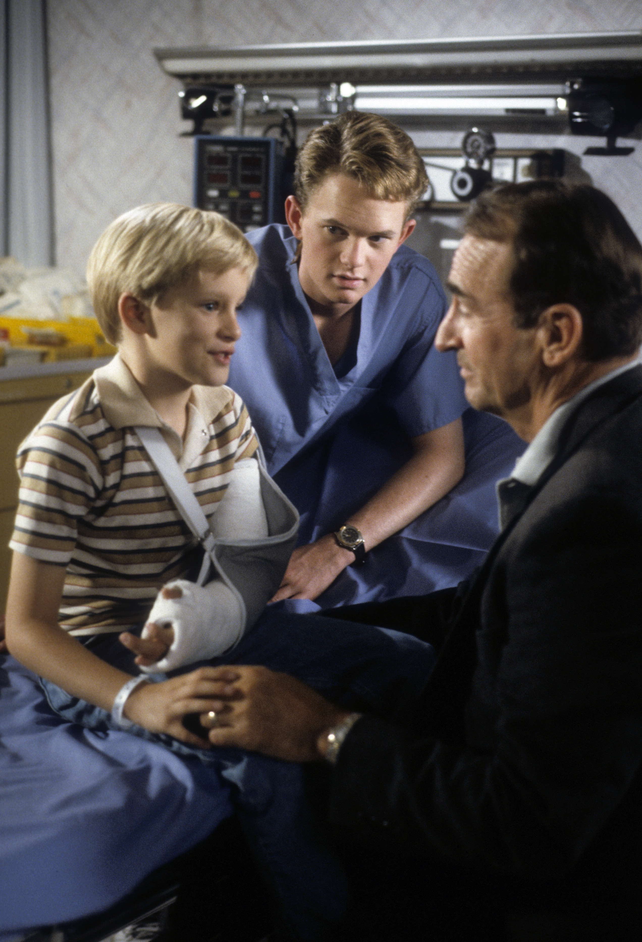 Still of Neil Patrick Harris, John Christian Graas and James Sikking in Doogie Howser, M.D. (1989)