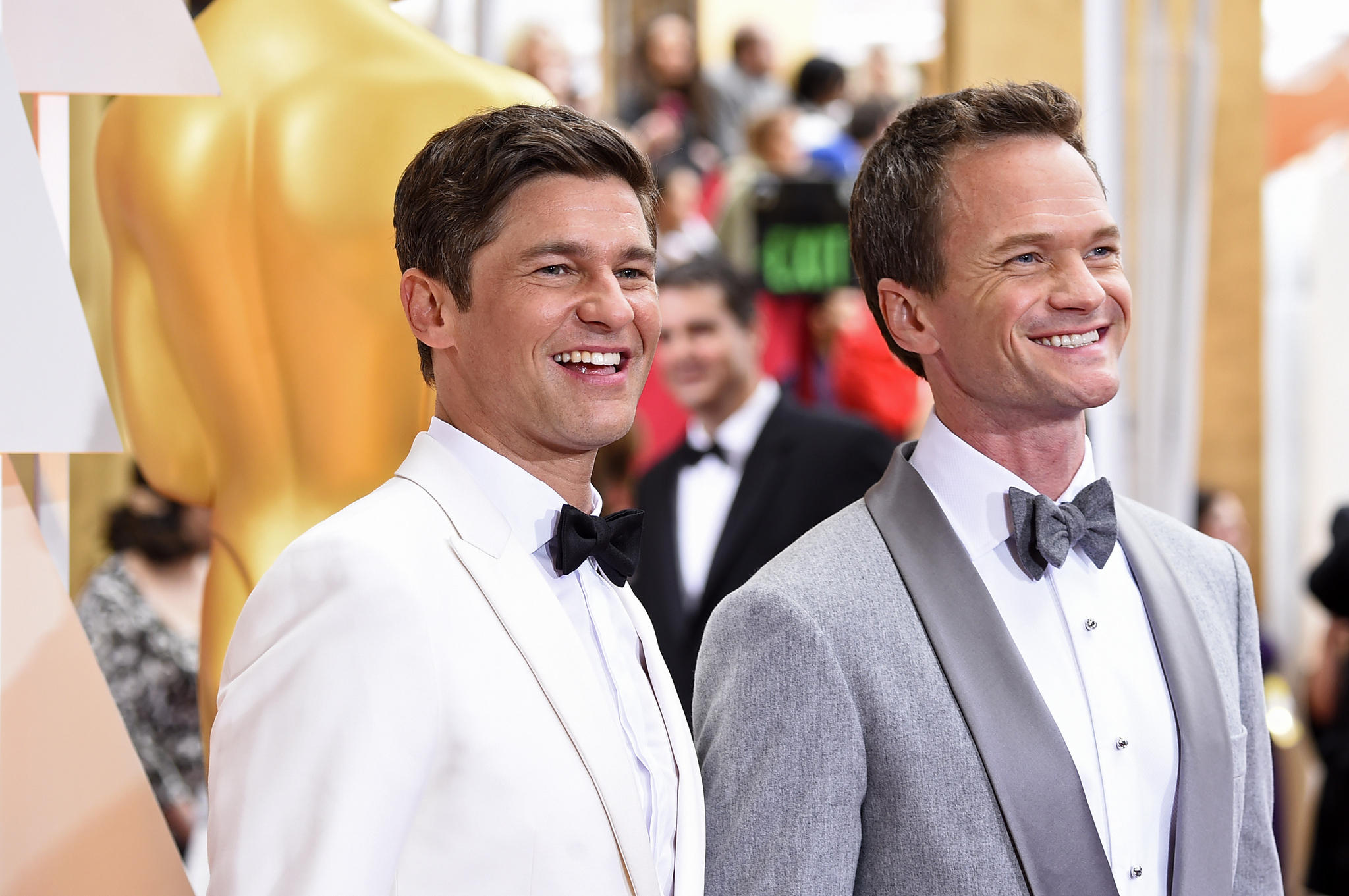 Neil Patrick Harris and David Burtka at event of The Oscars (2015)