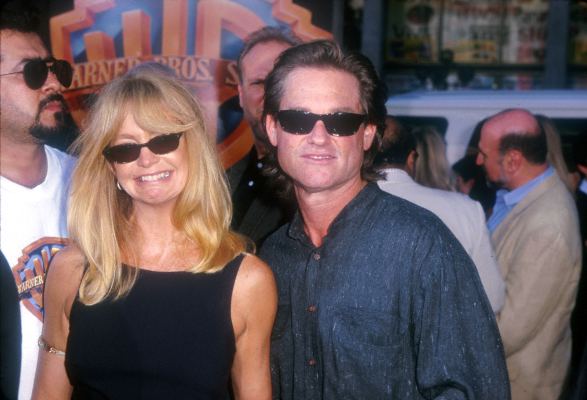 Goldie Hawn and Kurt Russell