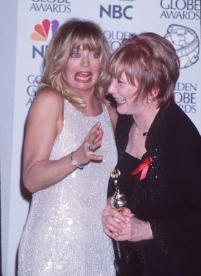 Goldie Hawn and Shirley MacLaine