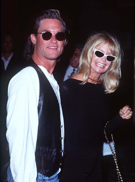 Goldie Hawn and Kurt Russell at event of Escape from L.A. (1996)