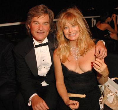 Goldie Hawn and Kurt Russell at event of Death Proof (2007)
