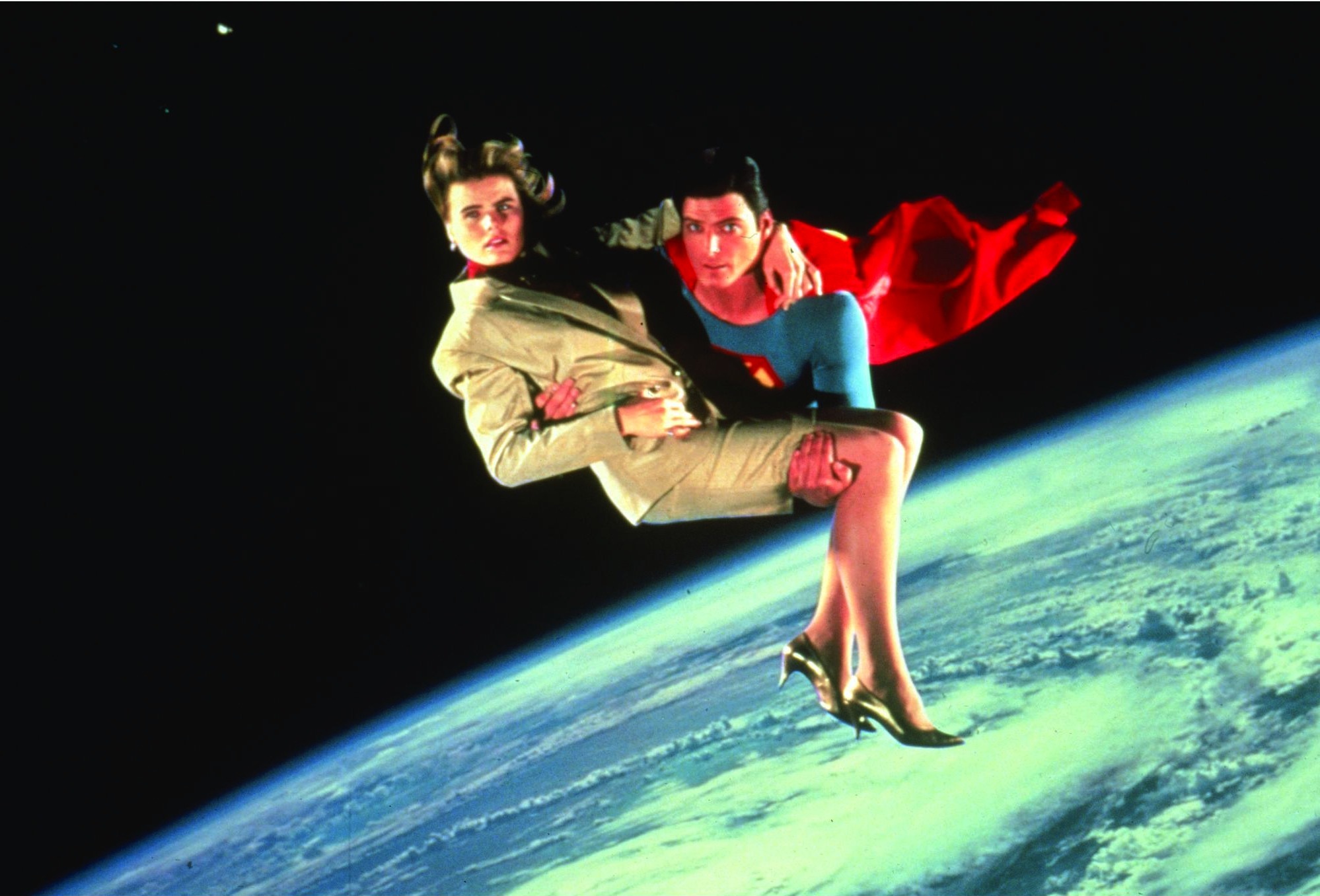 Still of Mariel Hemingway and Christopher Reeve in Superman IV: The Quest for Peace (1987)