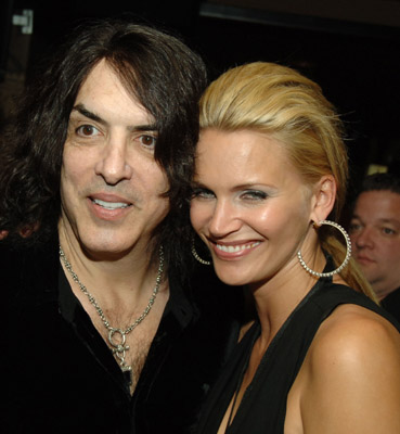 Natasha Henstridge and Paul Stanley