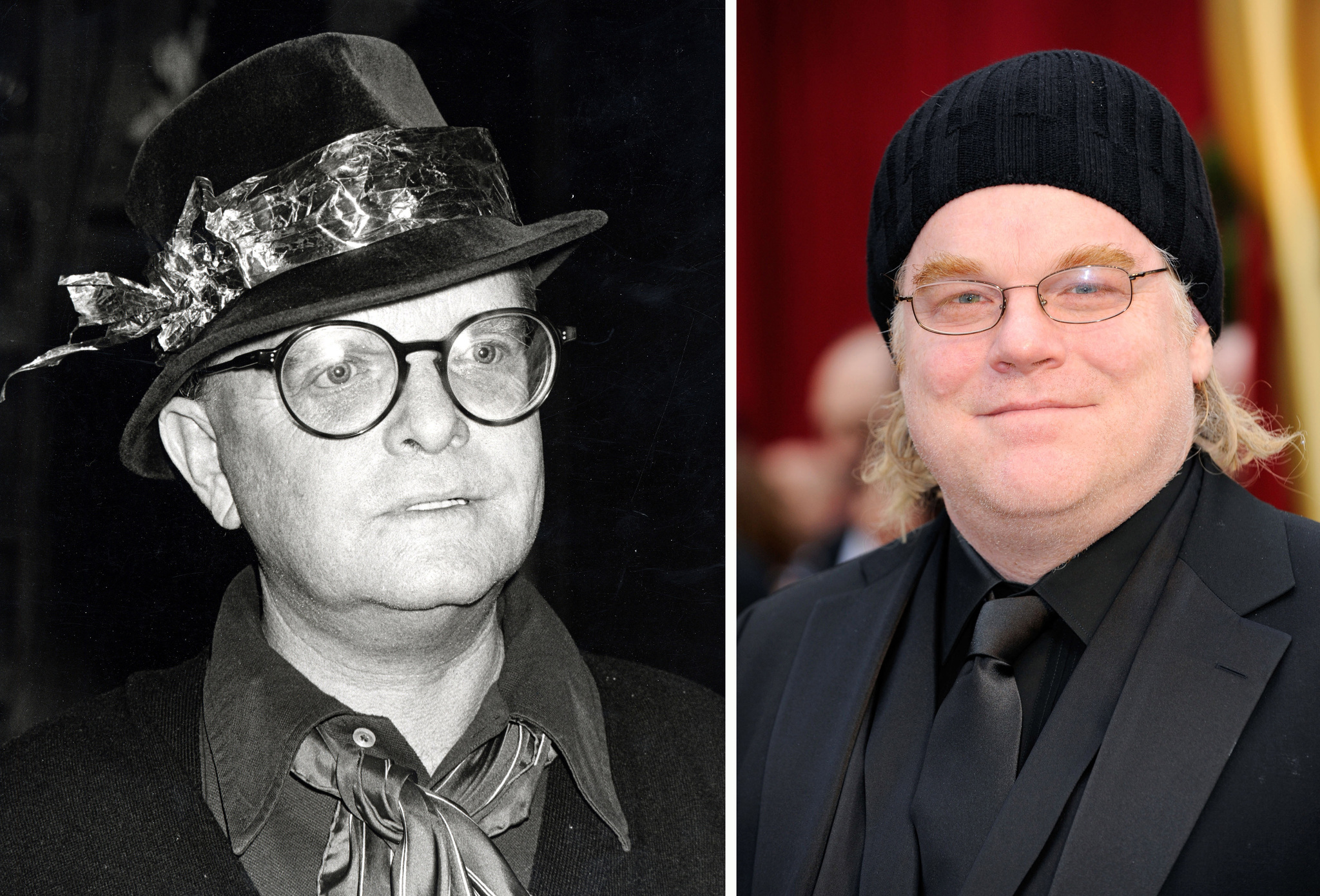 Philip Seymour Hoffman and Truman Capote