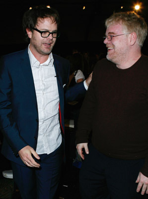 Philip Seymour Hoffman and Rainn Wilson