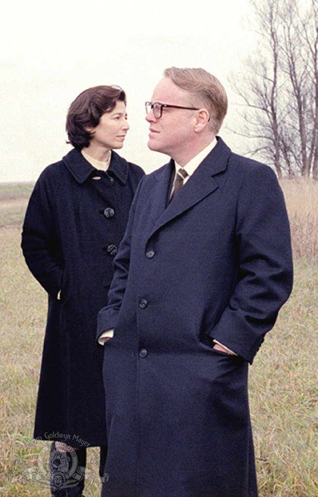 Still of Philip Seymour Hoffman and Catherine Keener in Capote (2005)