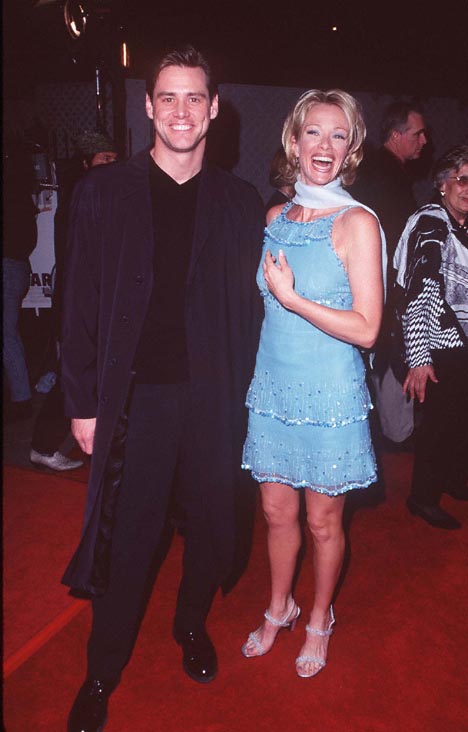 Jim Carrey and Lauren Holly at event of Melagi melagi (1997)