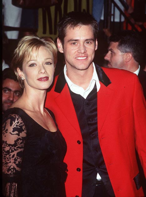 Jim Carrey and Lauren Holly at event of Ace Ventura: When Nature Calls (1995)