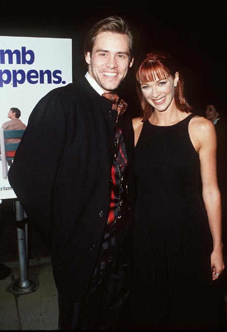 Jim Carrey and Lauren Holly at event of Dumb & Dumber (1994)