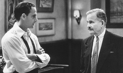 Still of Ian Holm and Stanley Tucci in Big Night (1996)