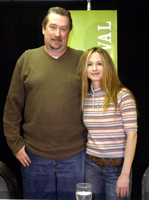 Holly Hunter and Geoffrey Gilmore