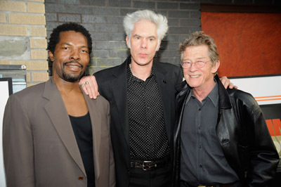 John Hurt, Jim Jarmusch and Isaach De Bankolé at event of The Limits of Control (2009)