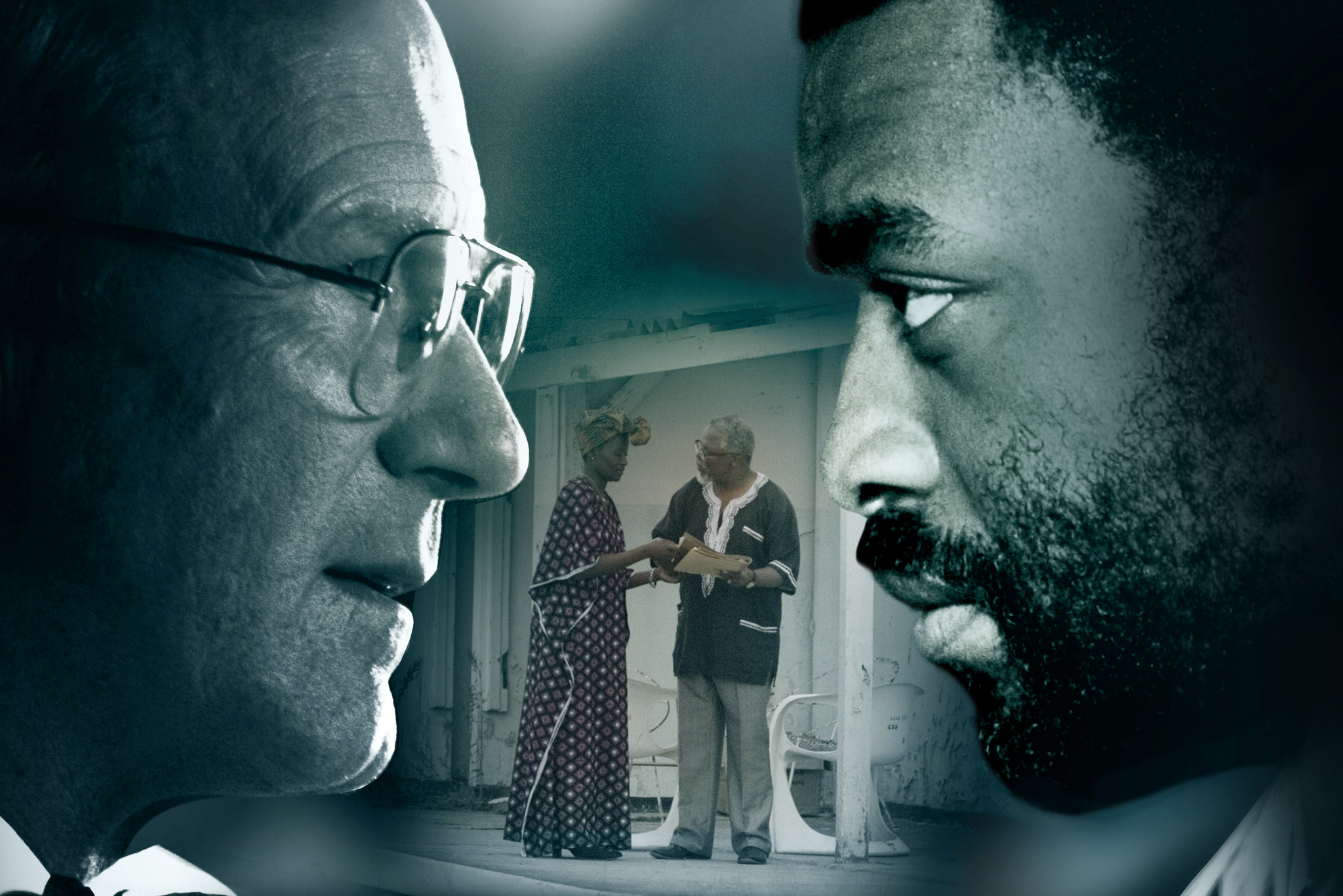 Still of William Hurt and Chiwetel Ejiofor in Endgame (2009)