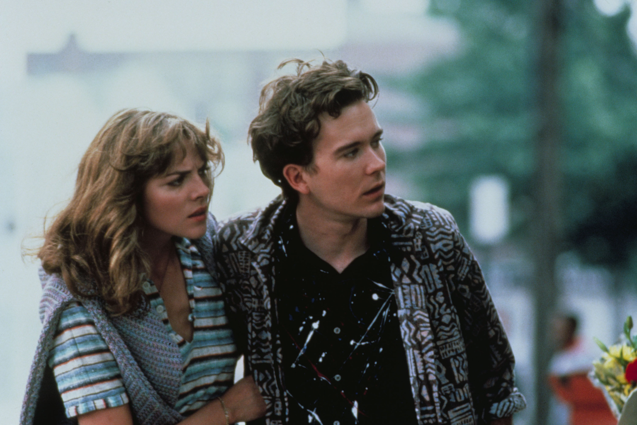 Still of Kim Cattrall and Timothy Hutton in Turk 182! (1985)