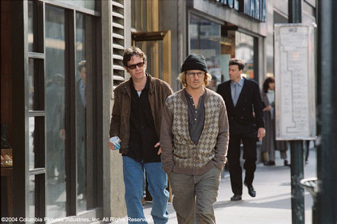 Still of Johnny Depp and Timothy Hutton in Secret Window (2004)