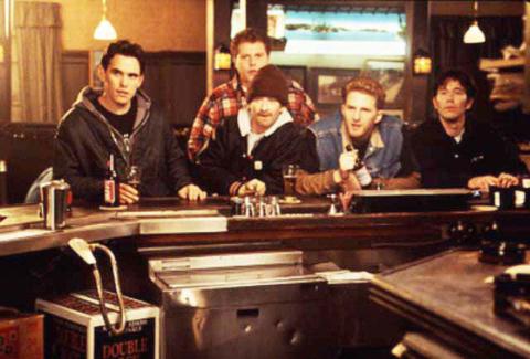 The boys at the bar